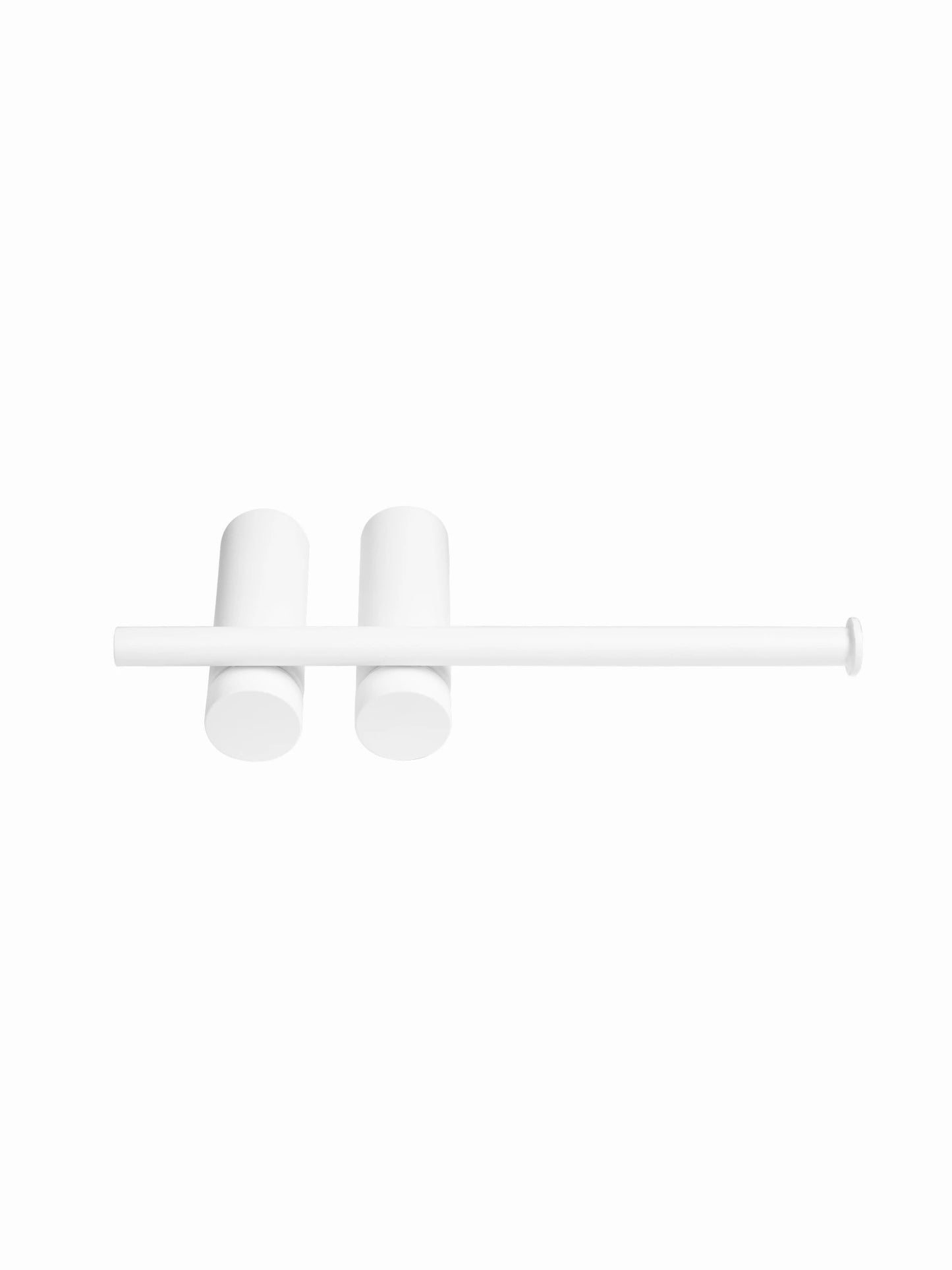 Weißer Toilettenpapierhalter SEREN