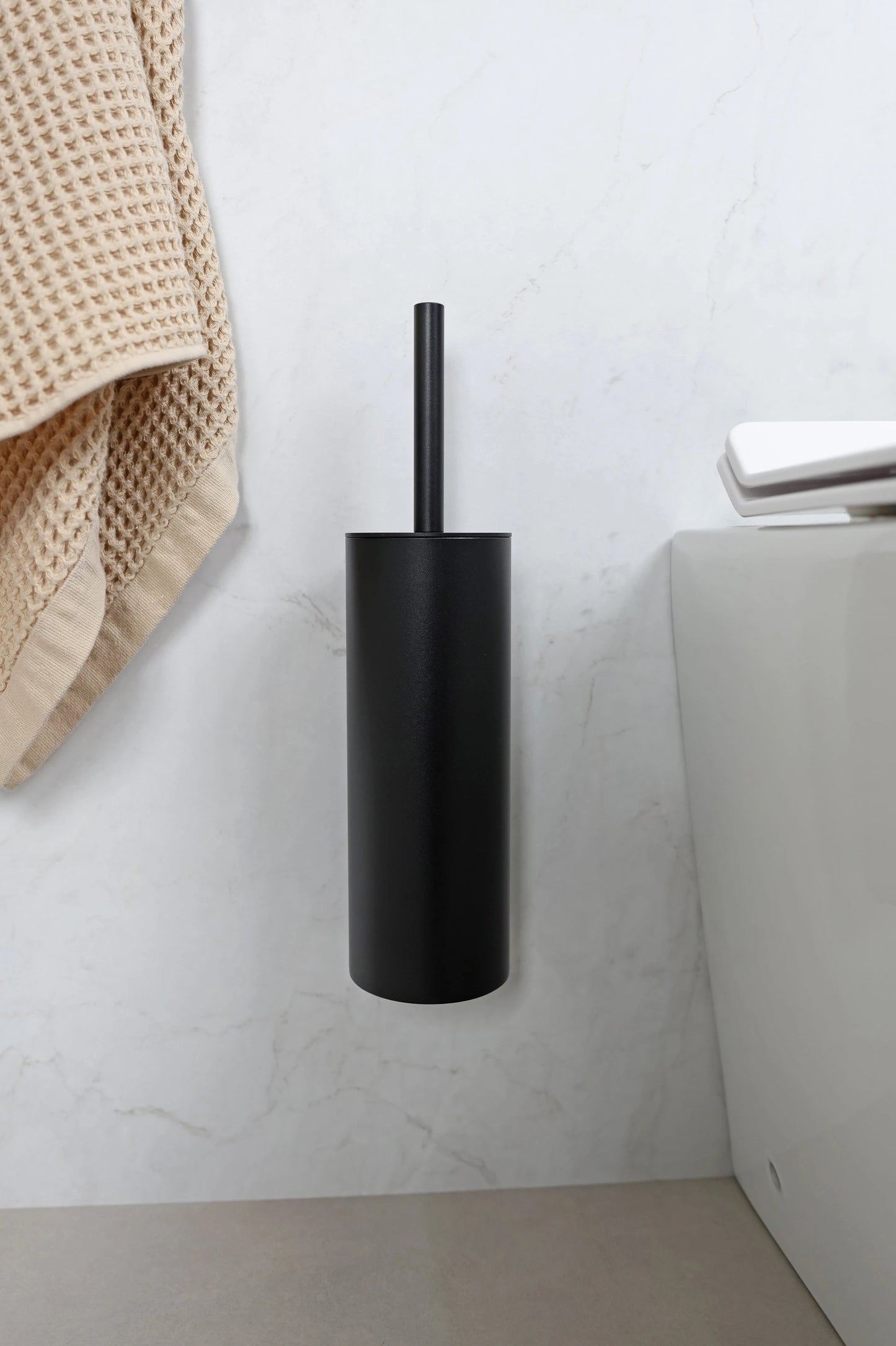 Schwarze Toilettenbürste EQULA