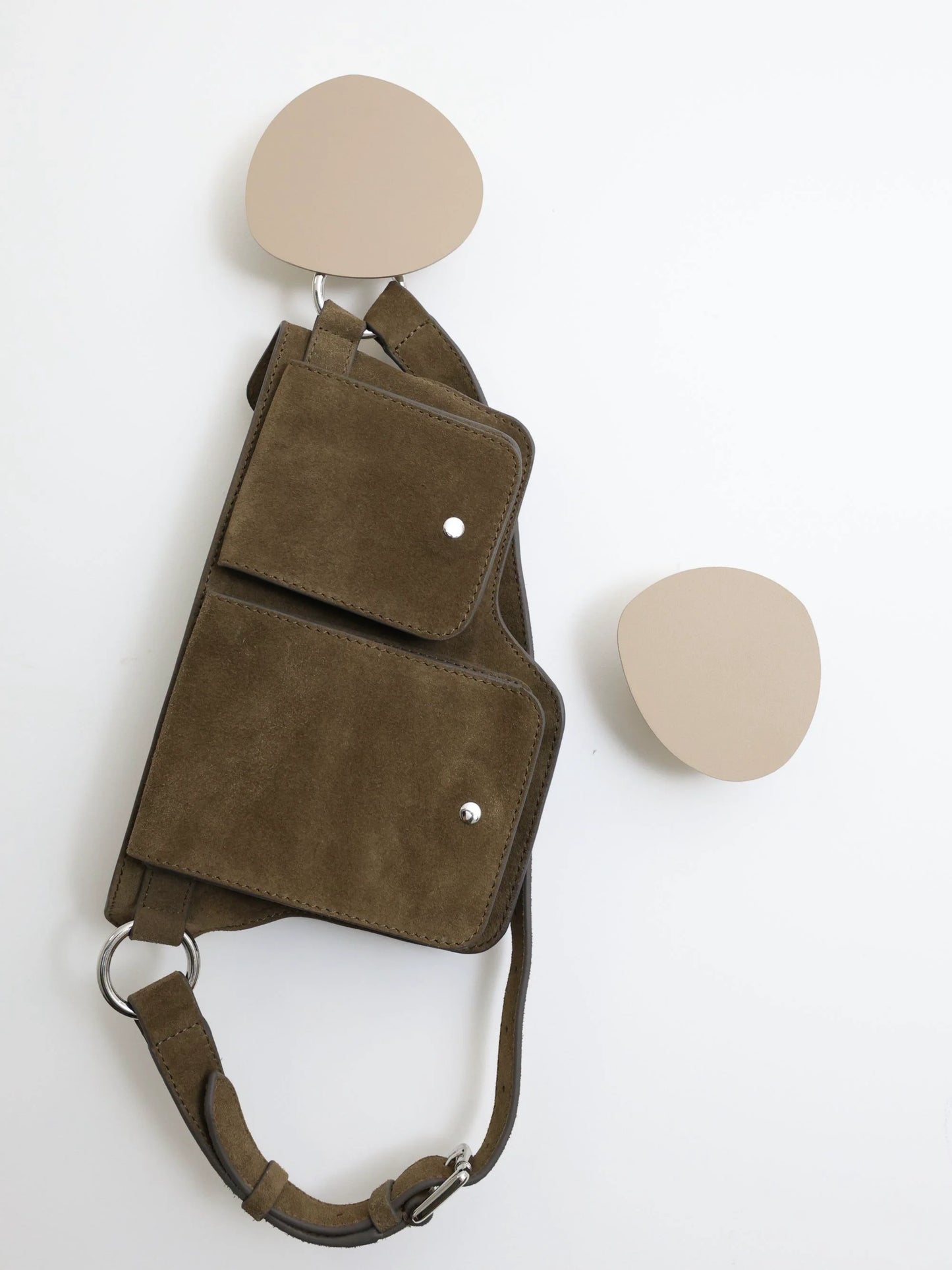 Beiger Verschraubter Handtuchhalter RUNAN