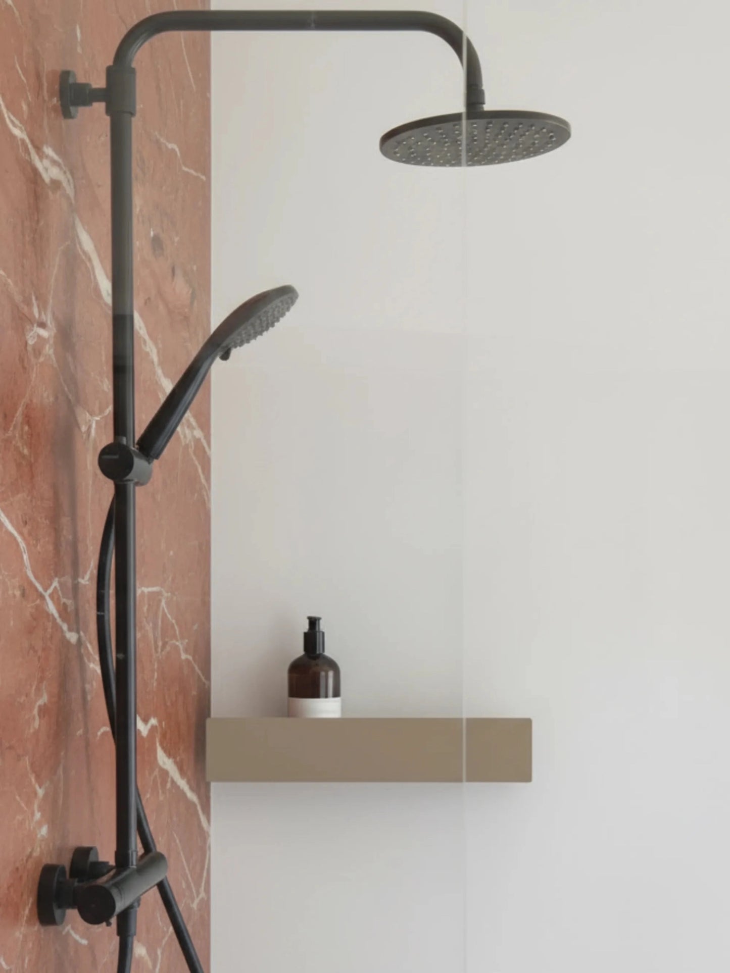 Beige DOCIA Duschablage