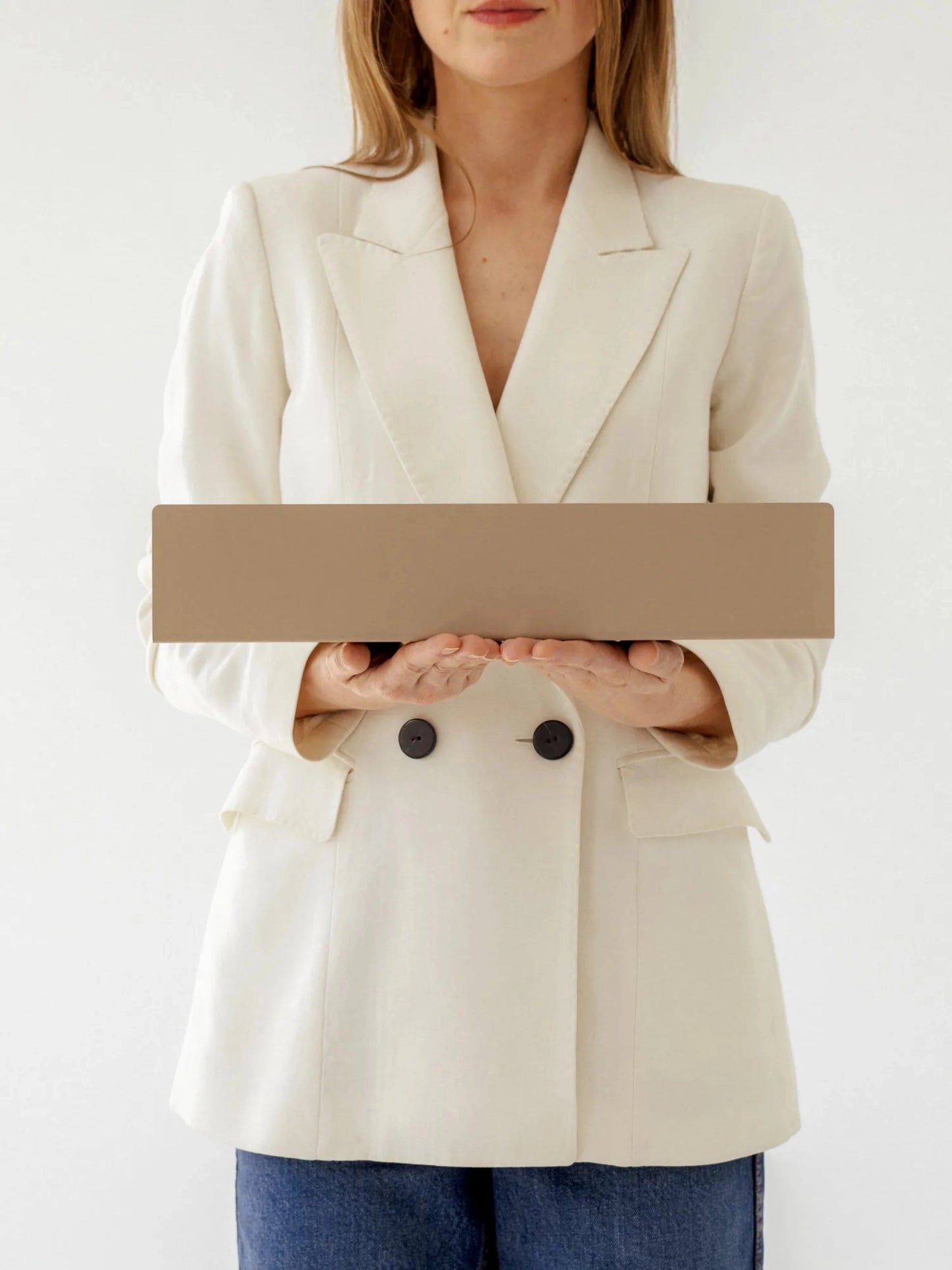 Beige DOCIA Duschablage