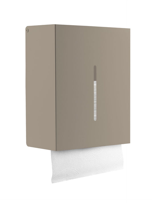 Beiger DERBO Papierhandtuchspender