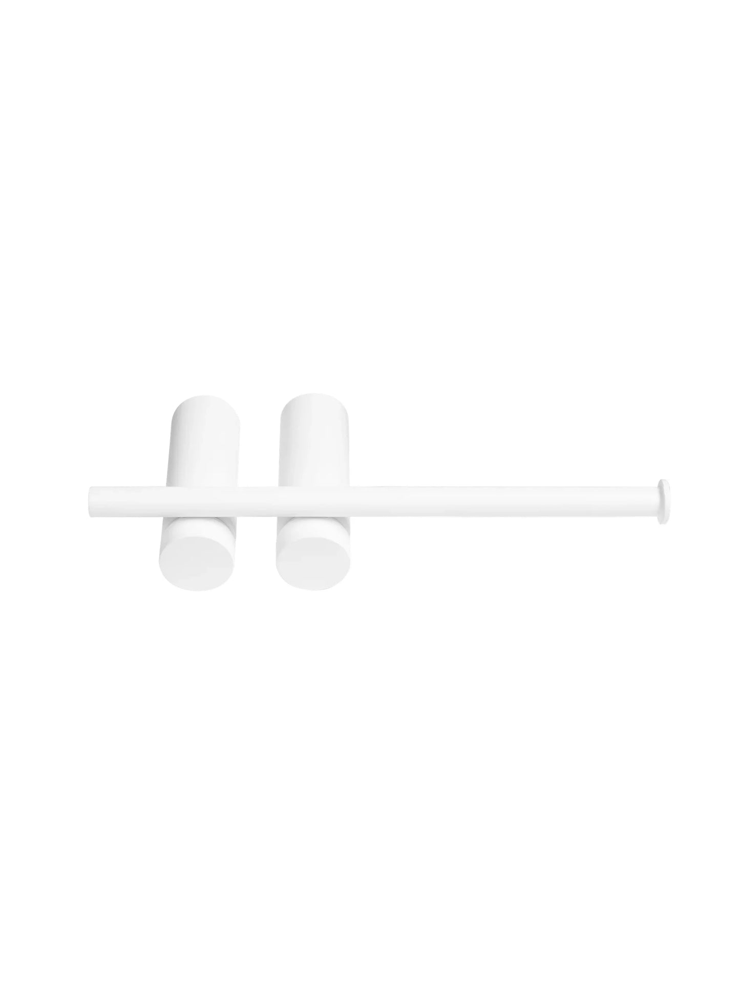 Weißer Toilettenpapierhalter SEREN