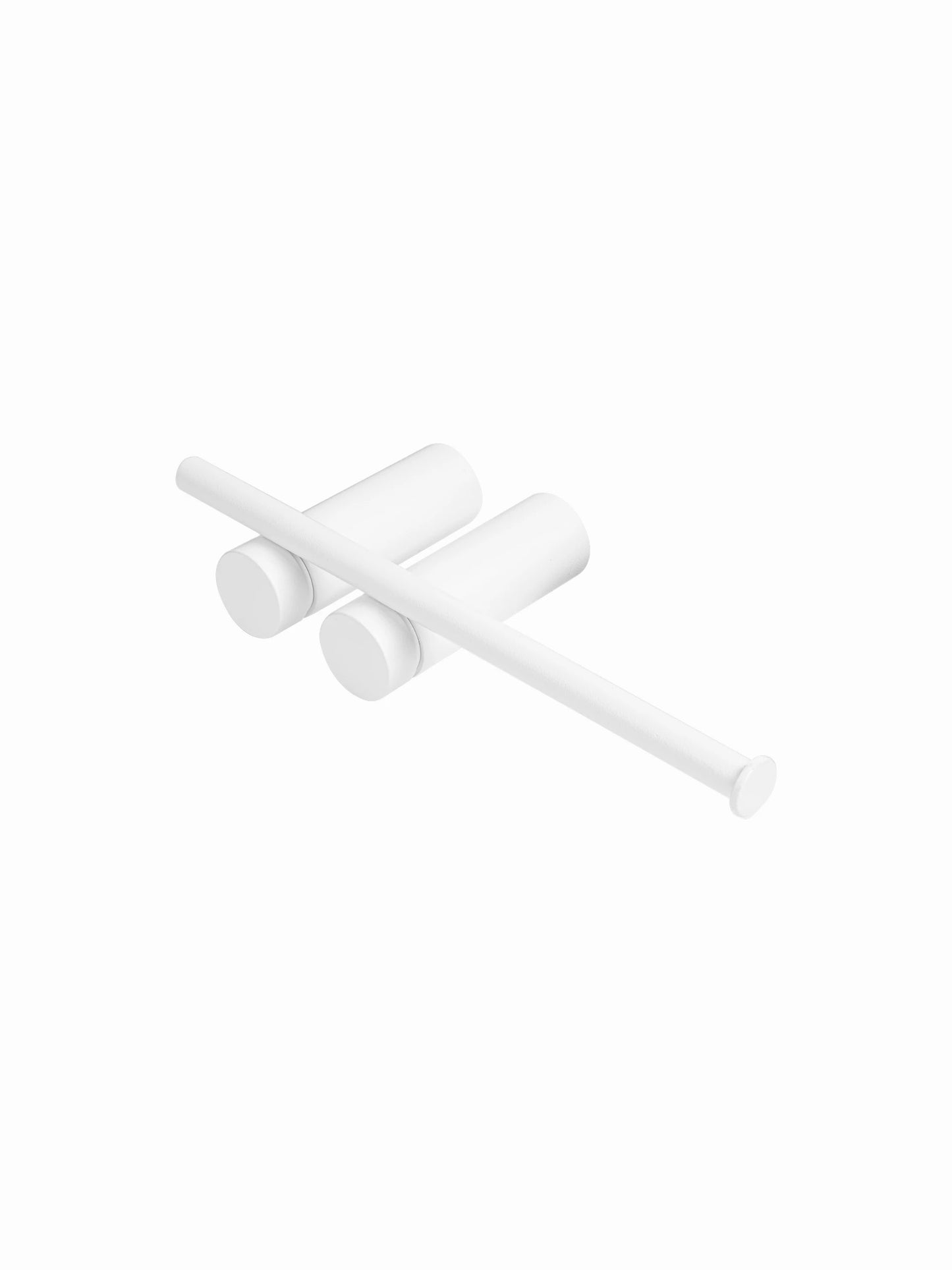 Weißer Toilettenpapierhalter SEREN