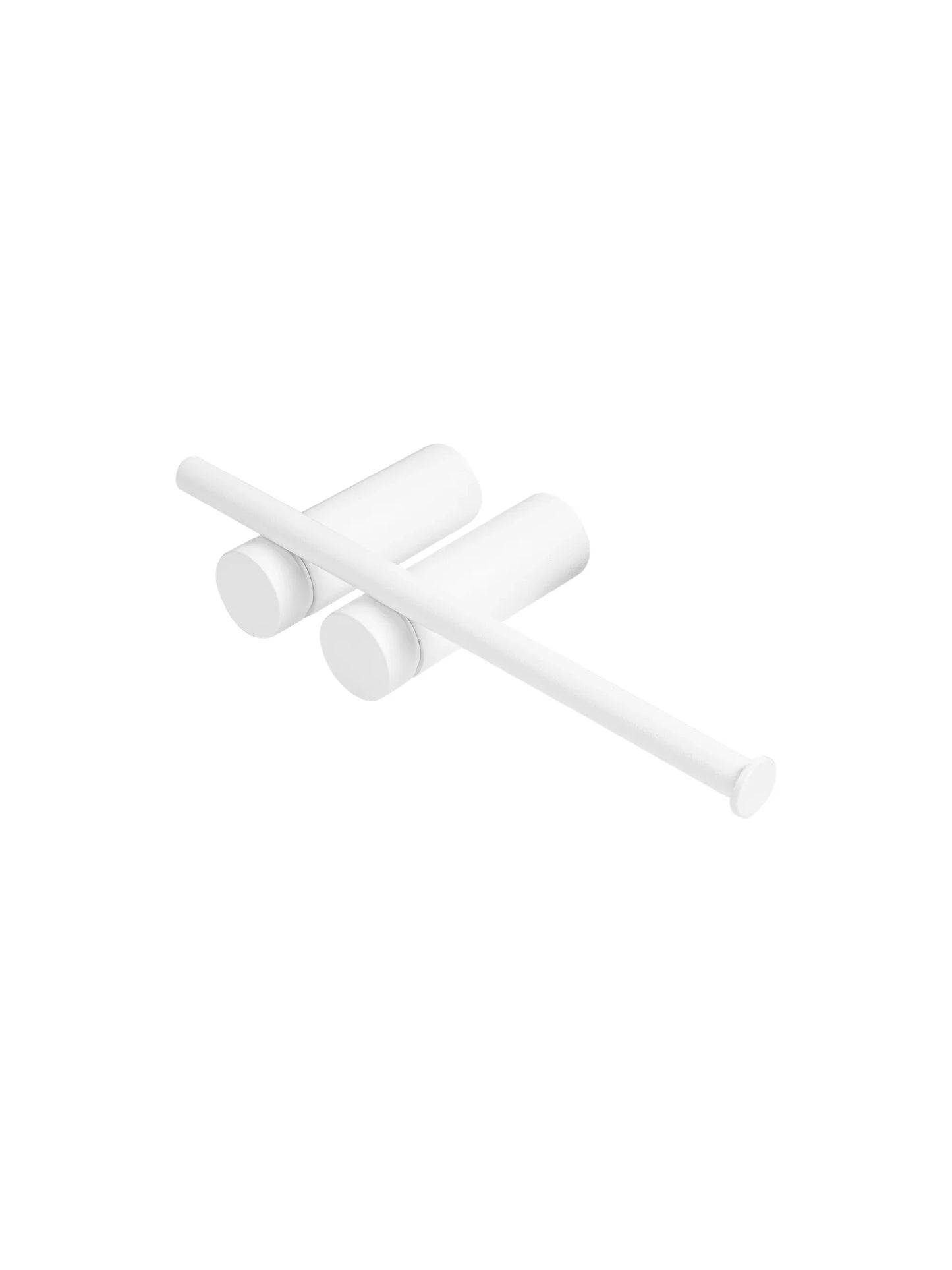 Weißer Toilettenpapierhalter SEREN