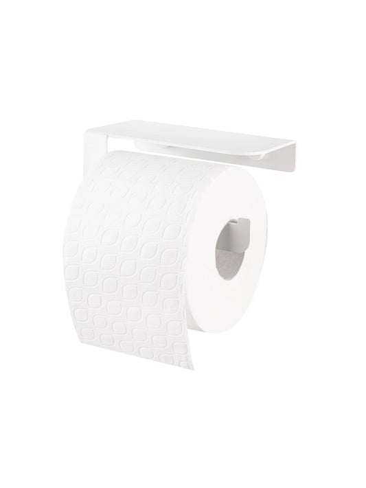 Weißer DIARA Toilettenpapierhalter