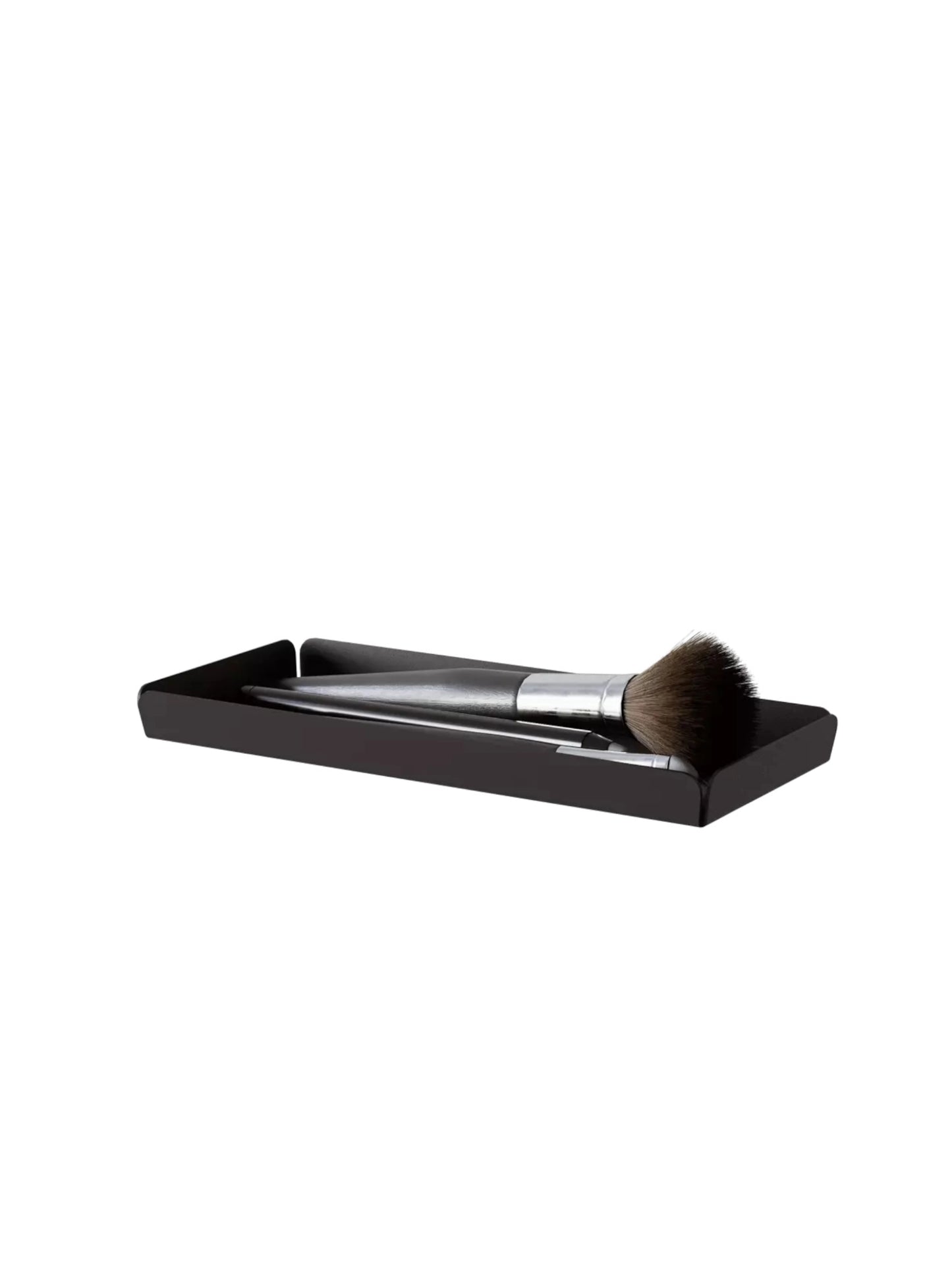 Schwarzes LARS SMALL Badezimmer-Tablett