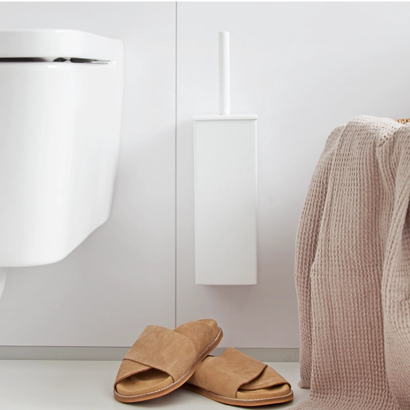 Weiße MUGO Toilettenbürste