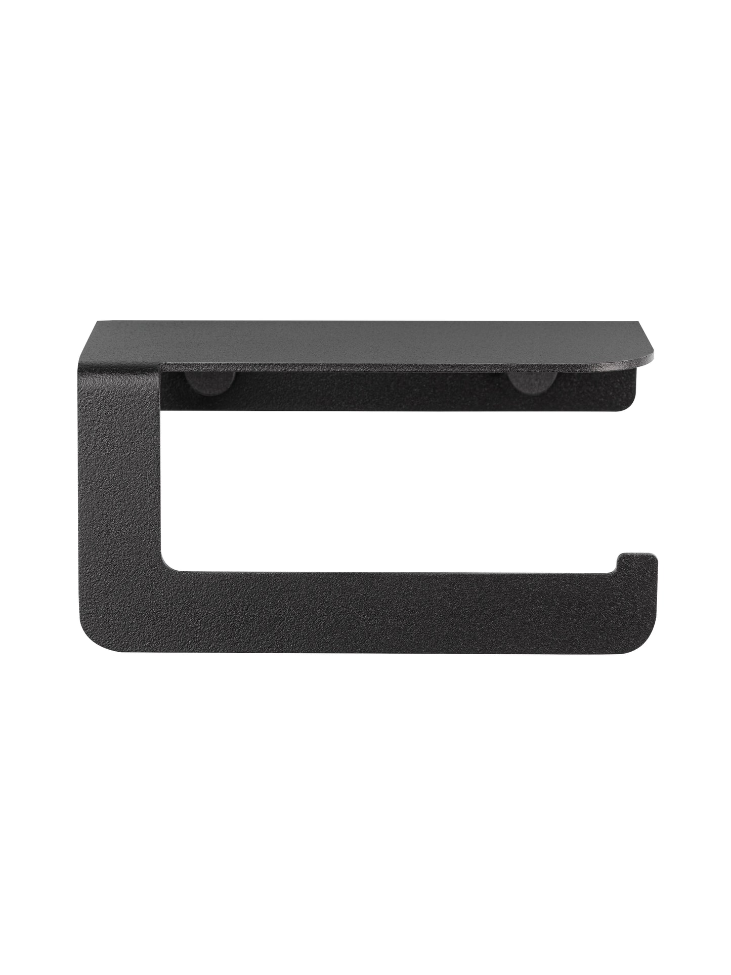 Schwarzer DIARA Toilettenpapierhalter